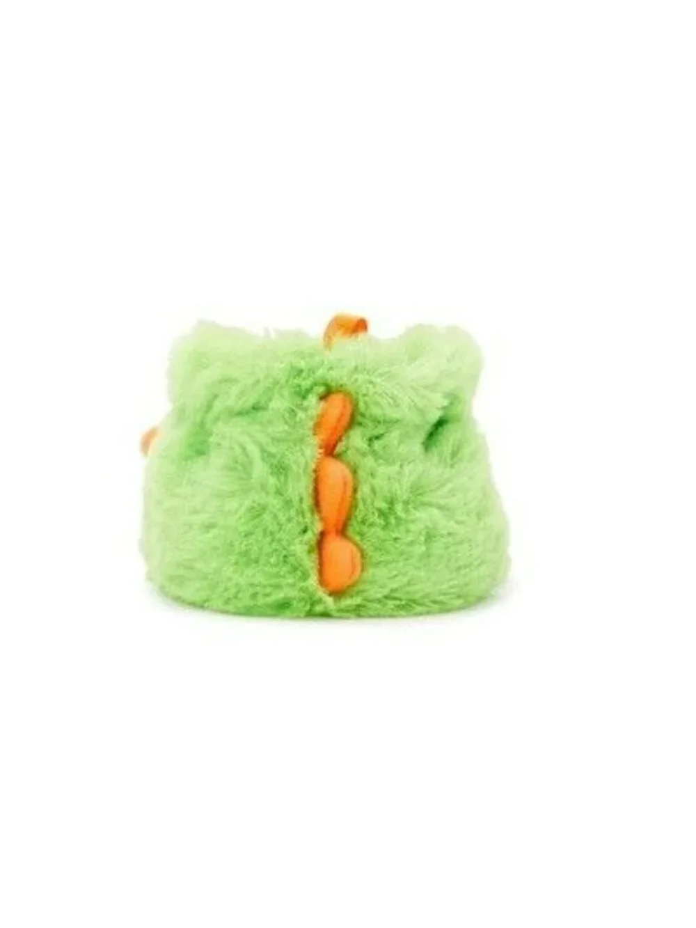 Wonder Nation Infant Green Monster Claw Slippers Size 6 With Plush Fuzzy Faux Fu